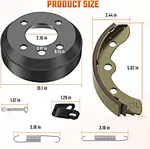 brake shoes for Club Car
